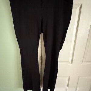 Torrid Elegant Black Women's ponte flare cut Pants